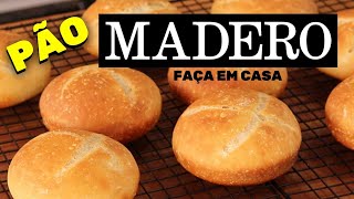 PÃO DE HAMBÚRGUER DO MADERO | FAÇA EM CASA | DICA IMPERDÍVEL NO FINAL DO VÍDEO