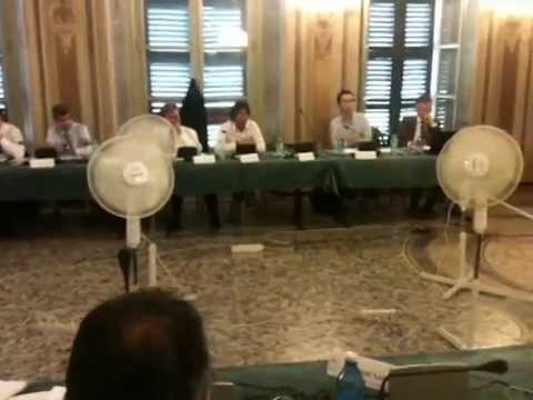 Ventilatori in consiglio comunale