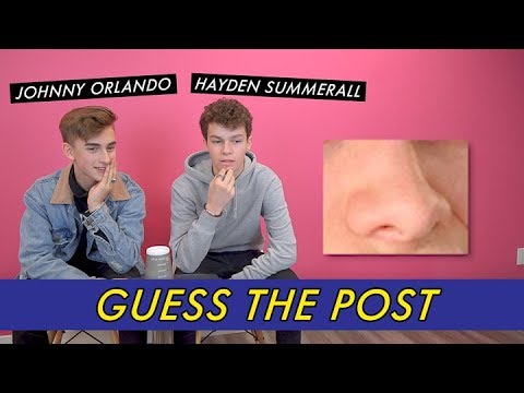 Johnny Orlando vs. Hayden Summerall - Guess The Post