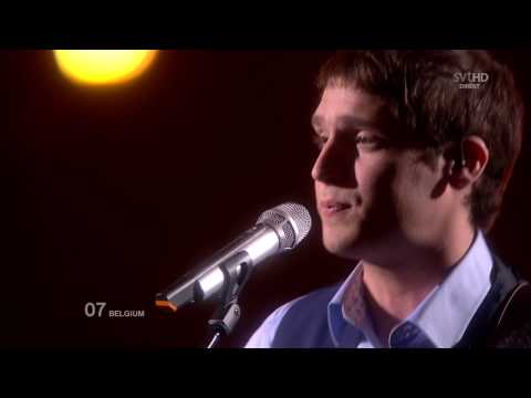 HD HDTV BELGIUM ESC Eurovision Song Contest 2010 Final LIVE Tom Dice Me And My Guitar