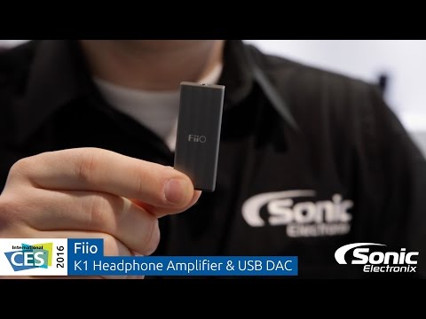 Fiio K1 Headphone Amplifier & USB DAC | CES 2016