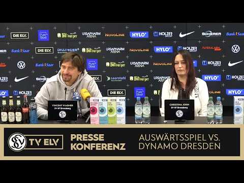 TVELV // Press conference - SG Dynamo Dresden vs. SV Elversberg / 14.02.26