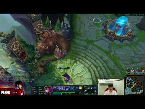 SKT T1 FAKER IRELIA VS RYZE MID // FAKER STREAM PATCH 8.10