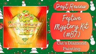Diamond Art Club Post Review | Mystery Kit #87 (Festive) by Dominic Davison