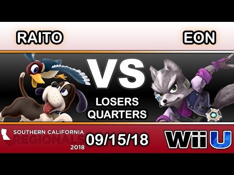 SCR 2018 - CND | Raito (Duck Hunt) Vs. Eon (Fox) Losers Quarters - Smash 4