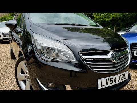 2014 Vauxhall Meriva 1.4 Tech Line | Euro 6 MPV | Walkaround in Black