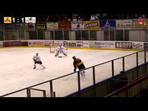 Bayernliga 2010/2011 Highlights - ECDC Memmingen Indians vs. Wanderers Germering