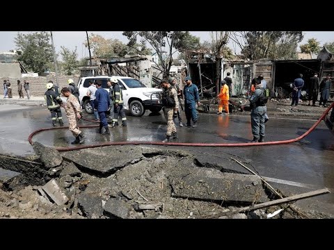 أفغانستان مقتل عشرة أشخاص وإصابة نائب الرئيس بجروح في تفجير استهدف موكبه بكابول