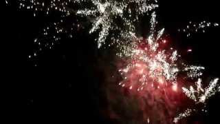 preview picture of video 'Valmiera (Latvia) New Year's 2013-2014 Fireworks. Ziemassvētku salūts Valmierā.'