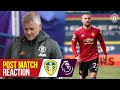 Solskjaer Shaw React To Elland Road Draw Leeds United 0 0 Manchester United Premier League