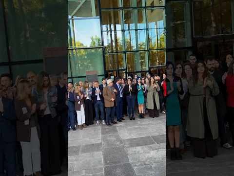 Minuto de silencio de PSOE y Más Madrid en la Asamblea de Madrid #shorts