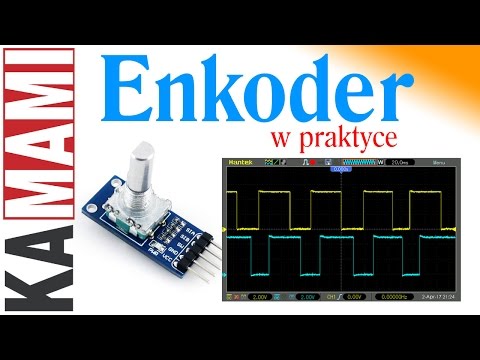 Obsługa enkodera - KAmduino UNO, enkoder oraz WS2812