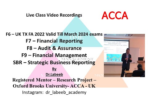 14/25 ACCA-Strategic Business Reporting Chapter 7- IAS 21 Foreign Currency in Individual FS