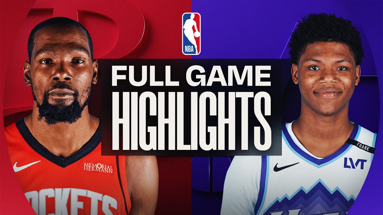 ROCKETS at JAZZ | FULL GAME HIGHLIGHTS | November 30, 2025