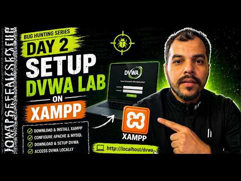 [English] Day 2: DVWA Lab Setup on XAMPP | Bug Hunting for Beginners Full Course | hacker vlog