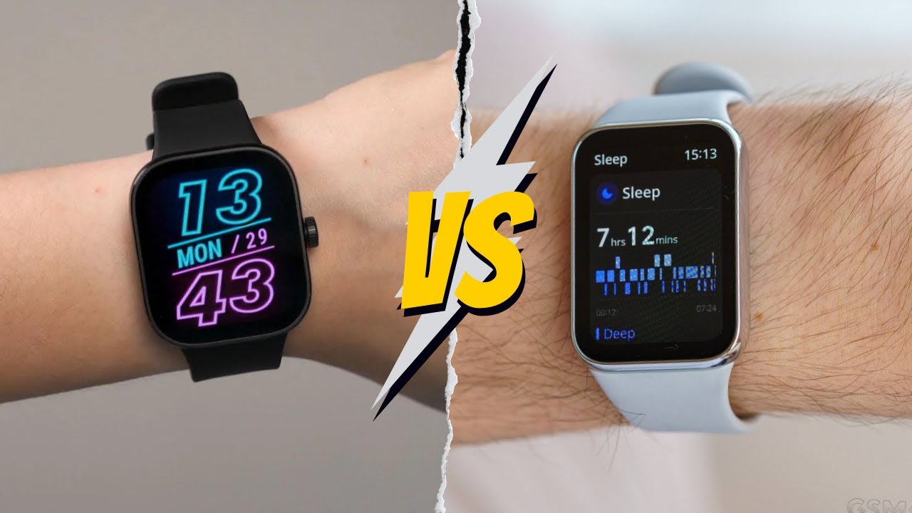 Redmi Watch 4 vs Xiaomi Band 8 Pro: Difference Watch and Bracelet!