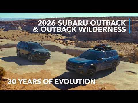 Subaru Outback | Subaru Outback & Outback Wilderness - 30 Years of Evolution | CZ/SK | 2026