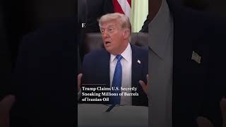 Trump Claims U.S. Secretly Sneaking Millions of Barrels of Iranian Oil | N18G