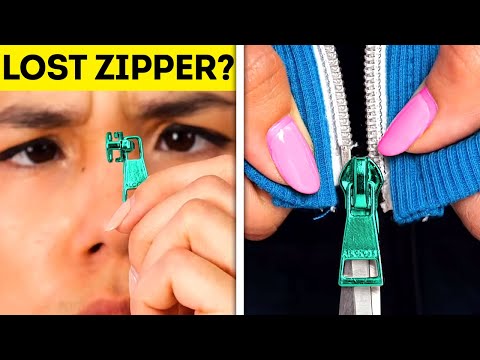 HOW TO REPAIR CLOTHES || 31 Fast Sewing Hacks And Clothing Tricks