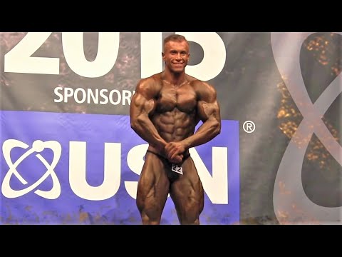Kuba Cielen (UK), NABBA Universe 2015 - Juniors Winner
