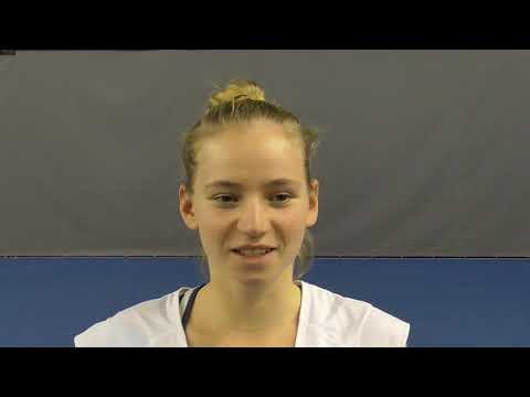 Anastasia Zarycká po vítězství ve finále debla ITF Trnava 2019 6. ročník