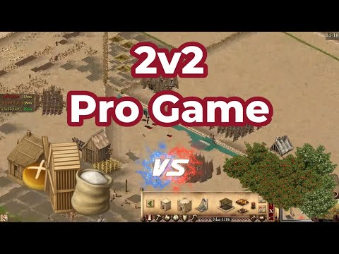 2v2 Pro Game | | Bread vs Apple Economy | | Stronghold Crusader Definitive Edition Skirmish (PC/HD)