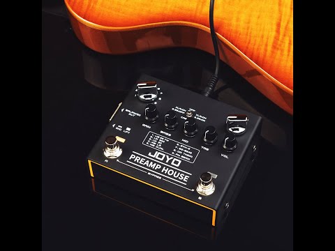 JOYO PreAmp House Dual Channel Preamp Simulator Effect Pedal