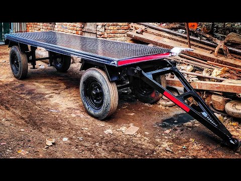 Hydraulic Tractor Trolley