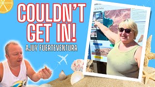 Tide Ruined Our Ajuy Cave Visit | Fuerteventura Travel Vlog