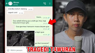 Download lagu T4URAN TRAGEDY 😱 | INDONESIAN HORROR CHAT HISTORY mp3