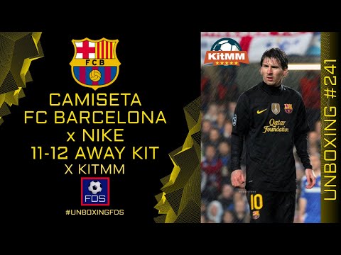 THE FC BARCELONA JERSEY THAT WAS COMPLETELY BLACK | FDS (Unboxing #241 x KITMM)