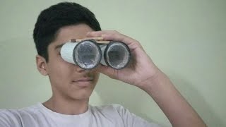 Make BINOCULARS at home in 3 mins 😋||GO SHOW||