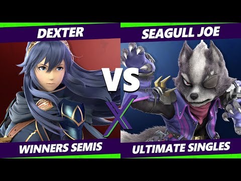 Smash Ultimate Tournament - Seagull Joe (Wolf)  Vs. Dexter (Lucina) - S@X 297 SSBU Winners Semis