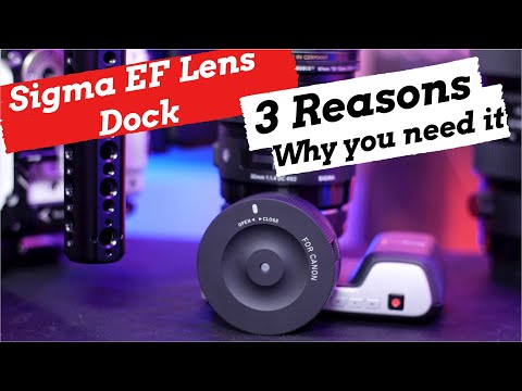 Sigma USB EF Lens Dock | 3 Reasons why you need it now! | RED Komodo 6K