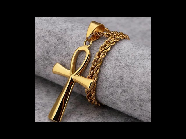 Vídeo relacionado con Collar del Símbolo Anti-Posesión de Sobrenatural, Defensa contra Demonios, Acero de Titanio Plateado y Negro, Joyería de Pentagrama Protectora para Hombres y Mujeres