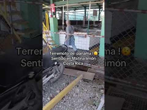 M7.7 earthquake affected in Matina, Limón, Costa Rica on October 9, 2026🇨🇷