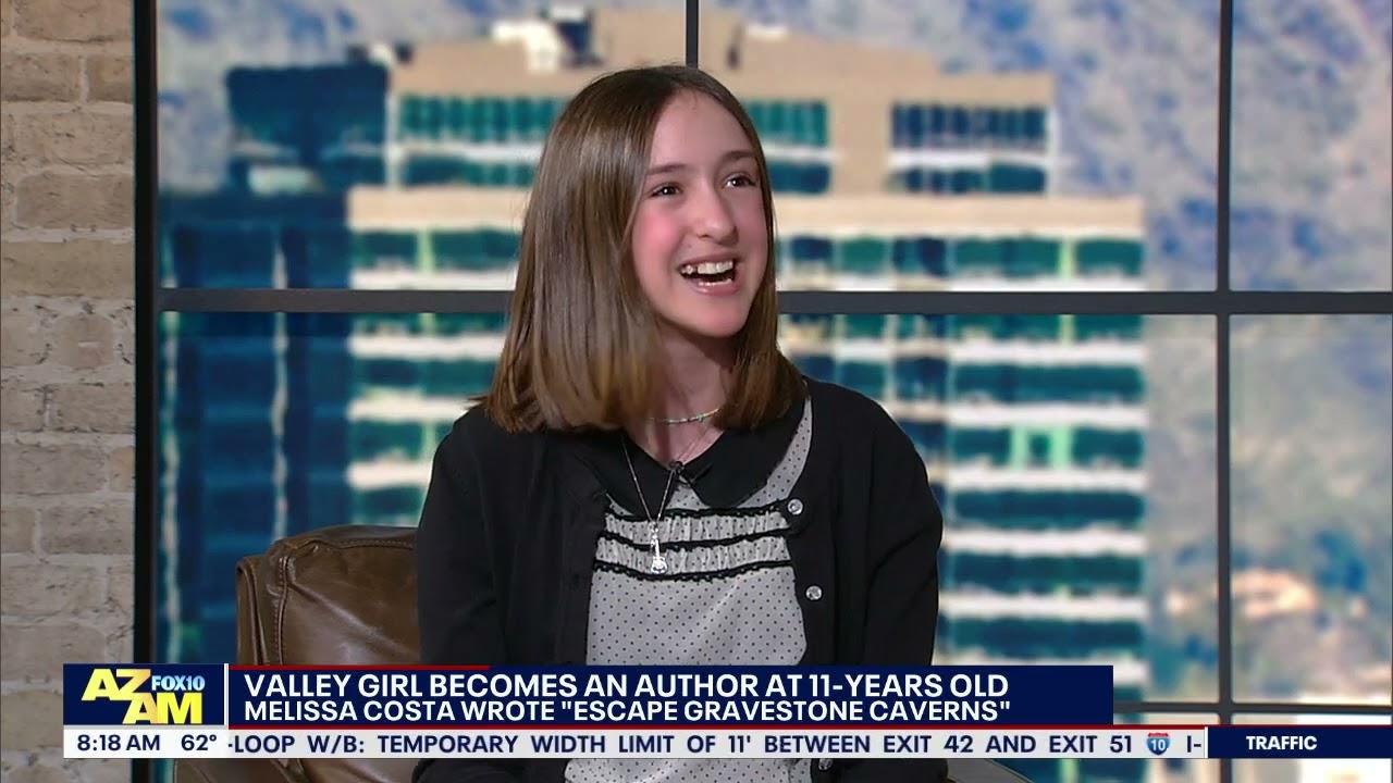 She Wrote a Book at 11! Melissa Costa on FOX 10 Phoenix — FOX 10 Phoenix