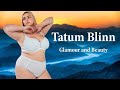 Tatum Blinn American Plus Size Model Biography Age Weight Net Worth Curvy Bikini Model