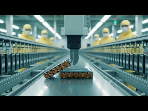 How Lithium Batteries Are Made 😱 Inside Battery Factory (Full Process)