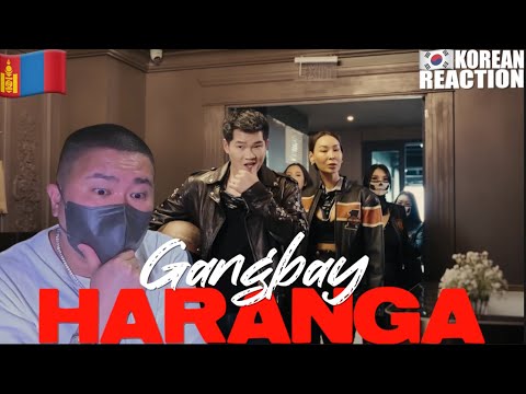 🇲🇳🇰🇷🔥Korean Hiphop Junkie react to GANGBAY - "HARANGA" (MGL/ENG SUB)