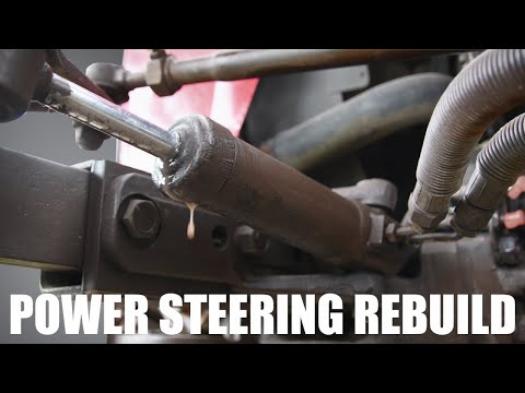 Massey Ferguson 231 power steering cylinders rebuild