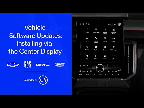 Vehicle Software Updates Installing via Center Display | OnStar | GM