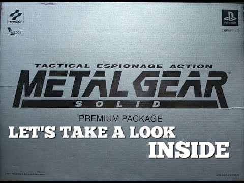 Metal Gear Solid Premium Package PAL unboxing