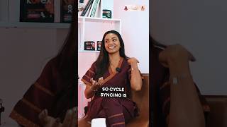 Download lagu Conversation around what cycle syncing actually is. #kotex mp3