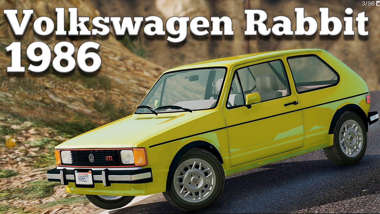 Volkswagen Rabbit 1986 (Addon + BMW M5 E34 v 3) - GTA 5