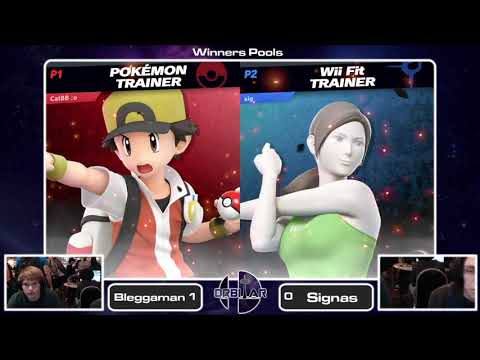 Bleggaman (Charizard) vs. Signas (Little Mac, Wii Fit) - Orbitar 85 - Pools