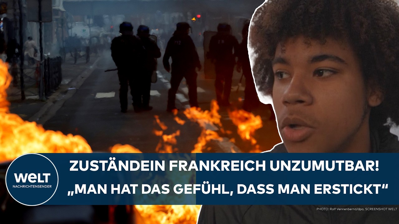 PROTESTE IN FRANKREICH ESKALIEREN: "Man hat das Gefühl, dass man erstickt" - Ausnahmezustand!