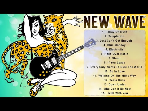 NEW ORDER, TEARS FOR FEARS, O.M.D, MEN AT WORK, DEPECHE MODE - NEW WAVE MIXTAPE