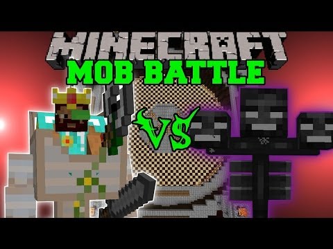 PopularMMOs - WITHER BOSS VS. DWARF ENGINEER - Minecraft Mob Battles - Chocolate Quest Mod