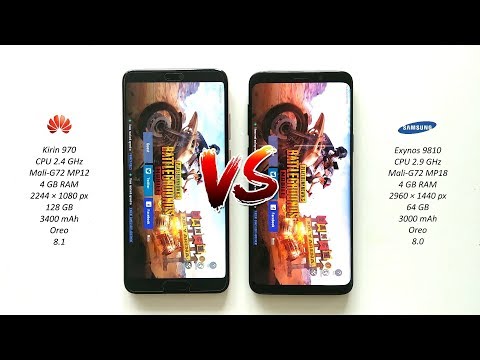 Huawei P20 vs Samsung Galaxy S9 - Speed Test!